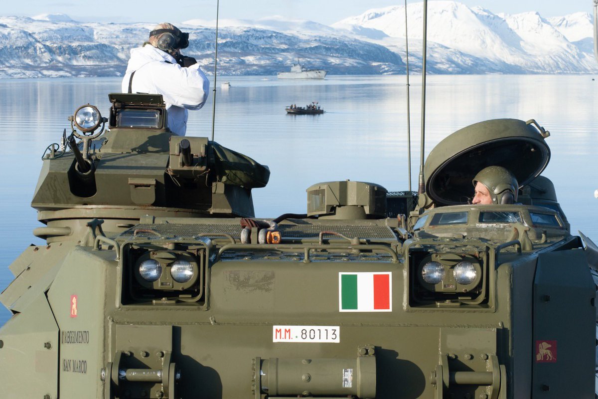 MinisteroDifesa's tweet photo. #CulturaDifesa
Sai che la Brigata Marina #SanMarco è in grado di operare anche in ambienti estremi, come quelli artici❓

Scopri di più su questo Reparto della #MarinaMilitare👉https://t.co/TlZRuDttZB https://t.co/Uho7L9d8AI