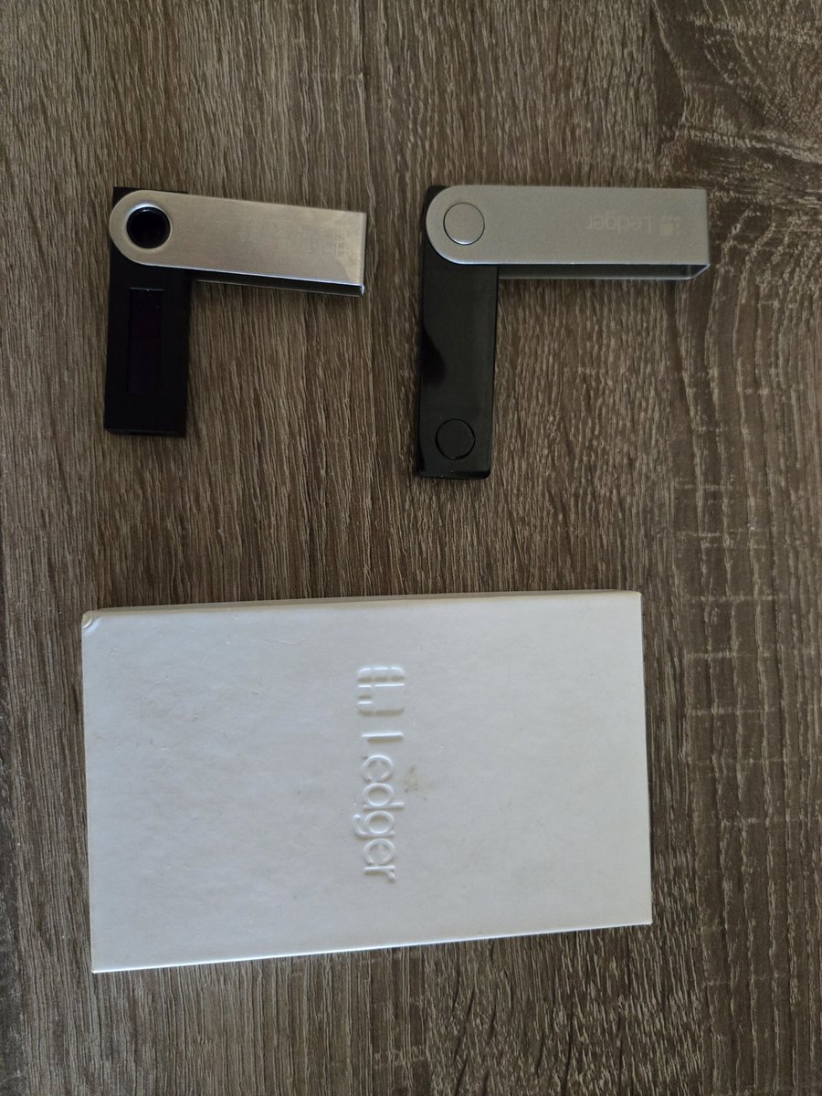 My two Ledgers Nano s &amp; Nano X