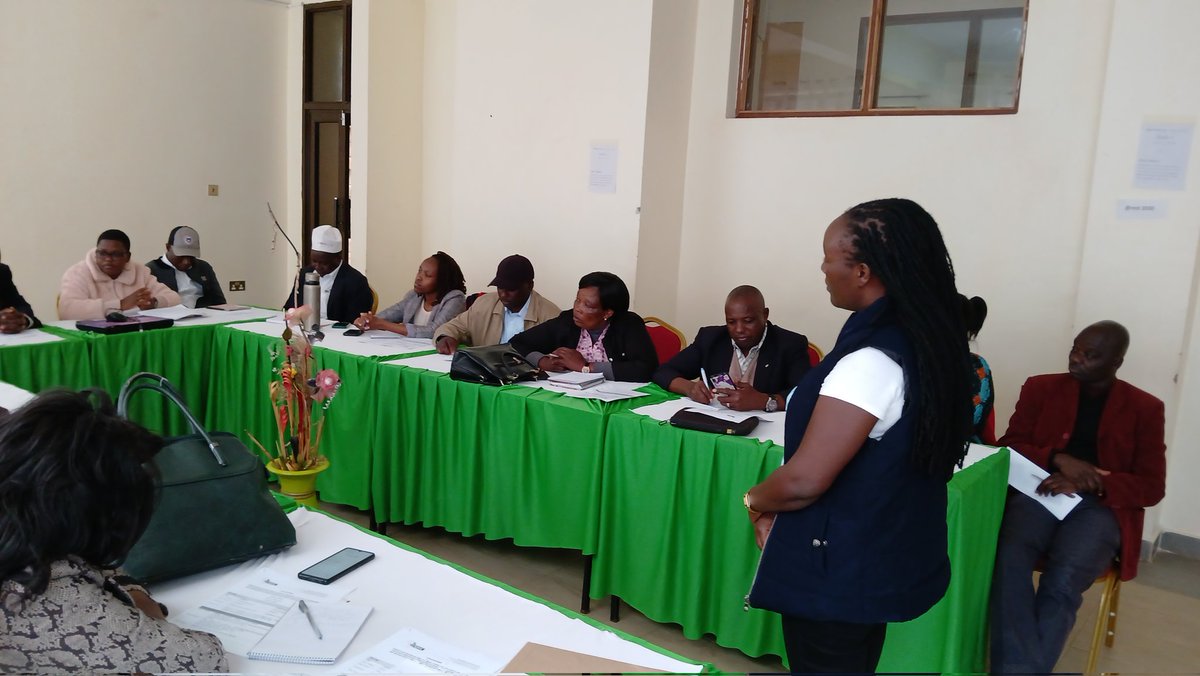AWCFS's tweet image. CONSULTATIVE MEETING BETWEEN THE MEDIA, COMMUNITY, THE COUNTY COMMISSIONER, AND OTHER STAKEHOLDERS ON ENSURING SUSTAINABLE PEACE, MEANINGFUL INCLUSION AND PARTICIPATION OF WOMEN IN PEACE AND SECURITY PROCESSES IN KERICHO COUNTY