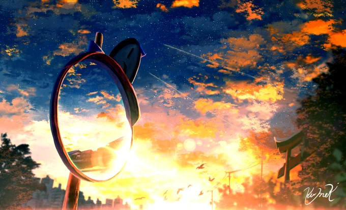 カーブミラー