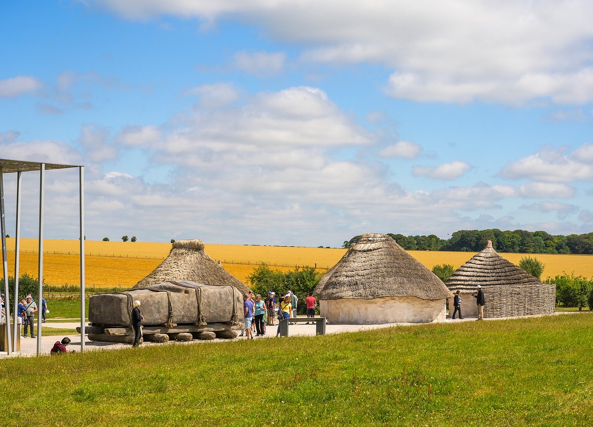 Imagine how people lived 4,500 years ago when you explore our Neolithic Houses.  🛖  🔥

They're based on evidence of a settlement at Durrington Walls, near Stonehenge. It was inhabited for about 50-100 years in around 2,500 BC.

Plan your visit ➡️ bit.ly/3BLSUY5
