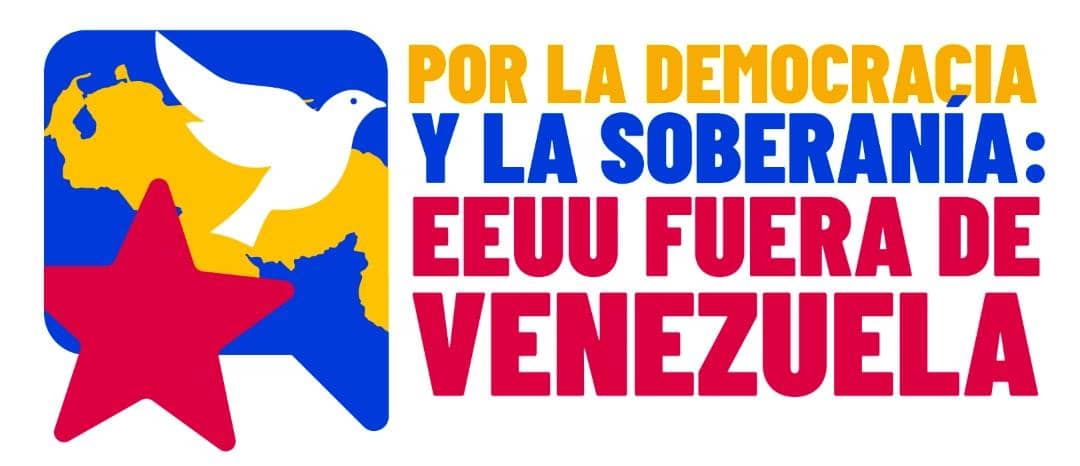Fuera las manos fascistas y terroristas de Venezuela!
!Somos un país soberano!
Venezuela es territorio de paz!!!!
#ManosFueraDeVenezuela