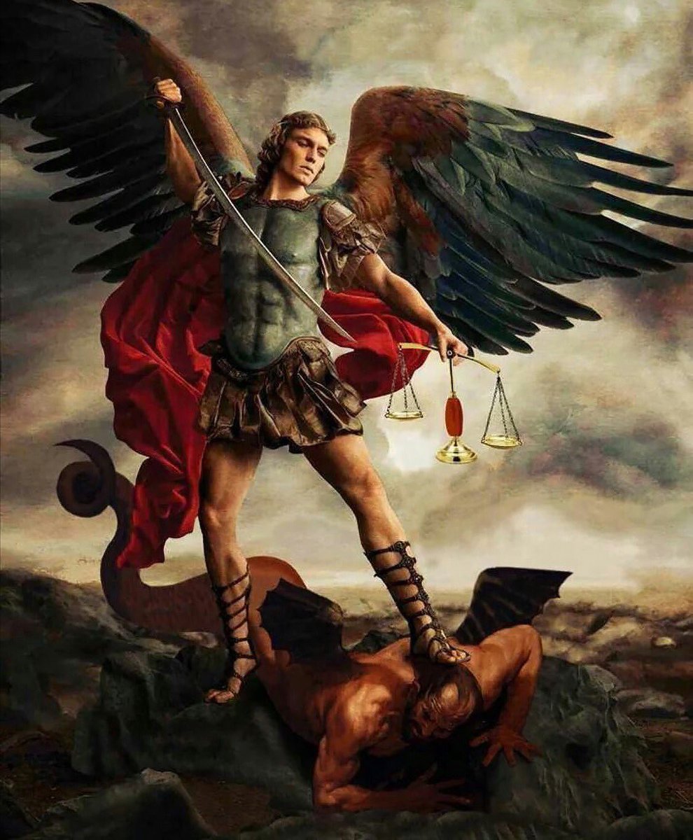 JosiahMarti76's tweet image. 🙏🏻🙏🏻🙏🏻 Now more than ever
——————————————————
“St. Michael the Archangel, defend us in battle, be our protection against the wickedness and snares of the devil; may God rebuke him, we humbly pray; and do thou, O Prince of the heavenly host, by the power of God, thrust into hell…