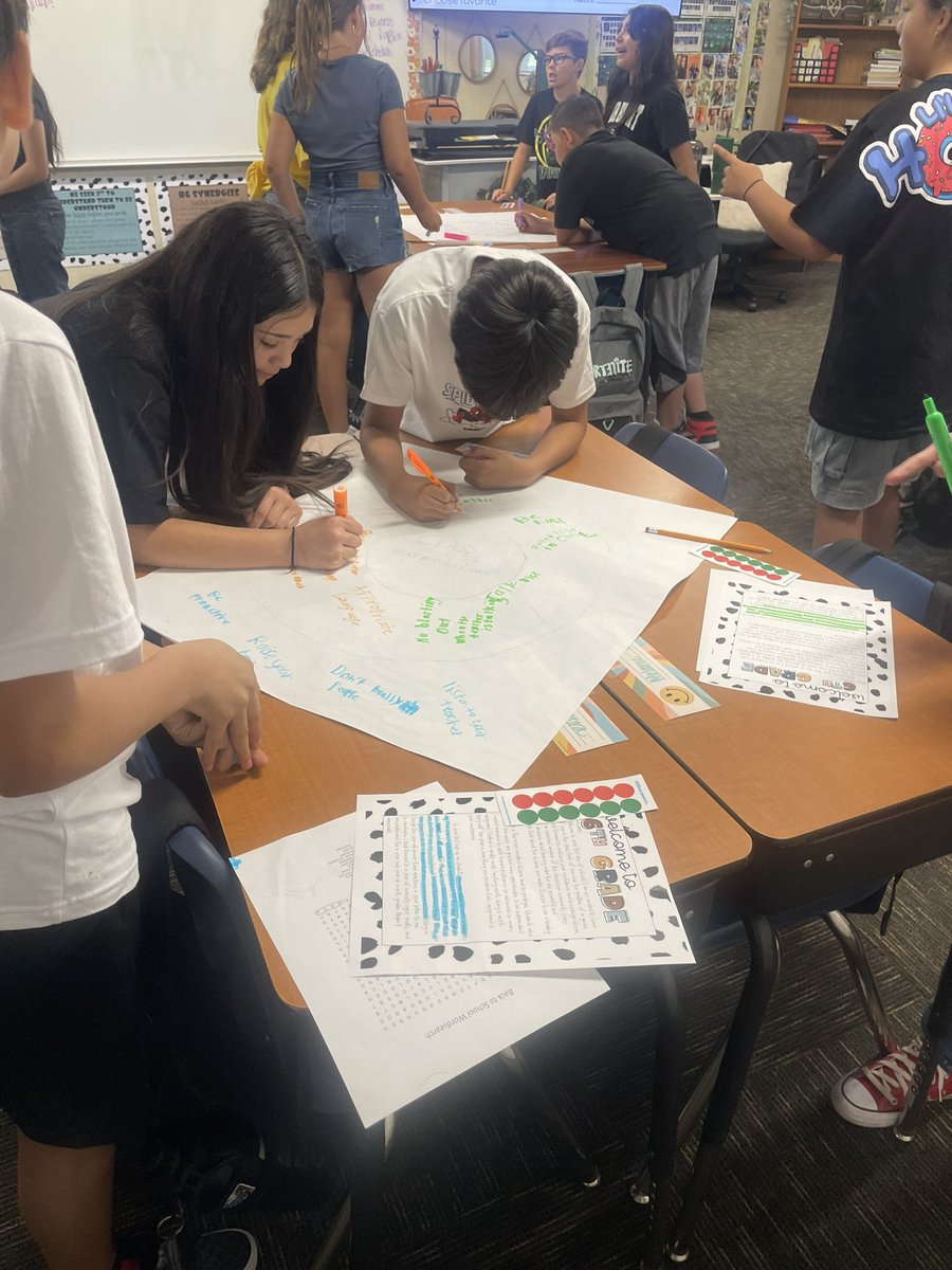 Modeling, building class families, and creating intentional classroom spaces was the vibe at VB this week. It was the best first week ever! 🚀