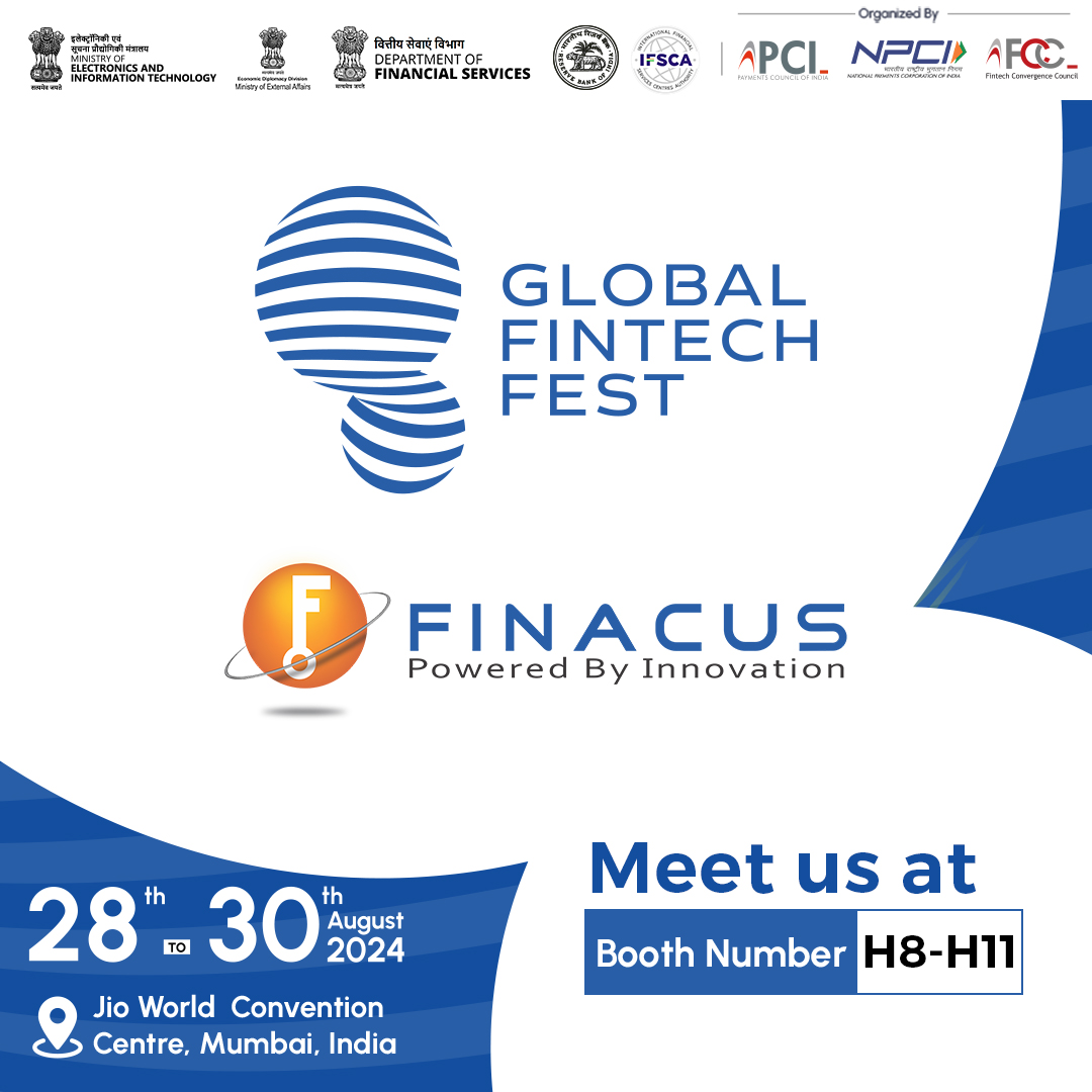 FinacusTech's tweet image. Join Us at the Global Fintect Fest 2024!
We&apos;re thrilled to announce that Finacus Solutions will be at the World&apos;s largest Fintech Festival this year, and we’d love to see you there!
#Finacus #FinacusSolutions #GFF #GFF24 #GlobalFintectFest #FintechRevolution #FintechInnovator