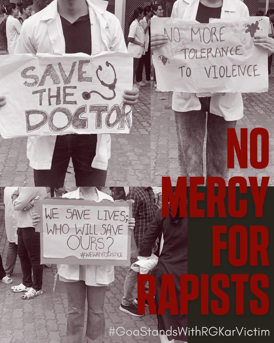 Keeganoid17's tweet photo. To harm the very hands that heal is one of the greatest sins one can commit. I am deeply disappointed, disgusted, and utterly ashamed to live in a country that cannot ensure the safety of a doctor within her own hospital.Enough is enough
Time for change
#GoaStandsWithRGKarVictim https://t.co/tYHJaTMAzZ