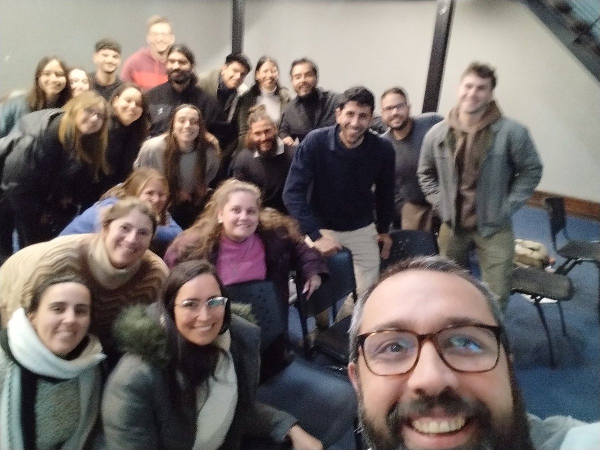 Ari Zeida (@zeidaari) on Twitter photo Una semana intensa, 13 docentes, muchísima info, y mucha buena onda. Terminamos el curso de "Bio Estructural en Cs Medicas" con este precioso grupo de estudiantes. Gracias a todos los q lo han hecho posible! <a href="/fmedoficial/">fmedoficial</a> <a href="/ceinbio/">CEINBIO</a> <a href="/PEDECIBA/">PEDECIBA</a> <a href="/posgradobiotec1/">Posgrado en Biotecnología, UDELAR</a> <a href="/ProinbioFMed/">Pro.In.Bio. UdelaR</a> <a href="/ANIIuy/">ANII - Uruguay</a> Una semana intensa, 13 docentes, muchísima info, y mucha buena onda. Terminamos el curso de "Bio Estructural en Cs Medicas" con este precioso grupo de estudiantes. Gracias a todos los q lo han hecho posible! <a href="/fmedoficial/">fmedoficial</a> <a href="/ceinbio/">CEINBIO</a> <a href="/PEDECIBA/">PEDECIBA</a> <a href="/posgradobiotec1/">Posgrado en Biotecnología, UDELAR</a> <a href="/ProinbioFMed/">Pro.In.Bio. UdelaR</a> <a href="/ANIIuy/">ANII - Uruguay</a>