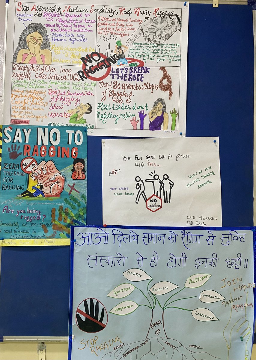 PHYSOC, the Physics Society of the Department of Physics at the <a href="/lkouniv/">University of Lucknow</a> successfully hosted a poster competition titled "SANSKAR: Stop Aggression, Nature Sensitivity, Keep Away Ragging on August 17, 2024. <a href="/luupdate_/">luupdate</a> <a href="/profalokkumar/">Professor Alok Kumar Rai</a>