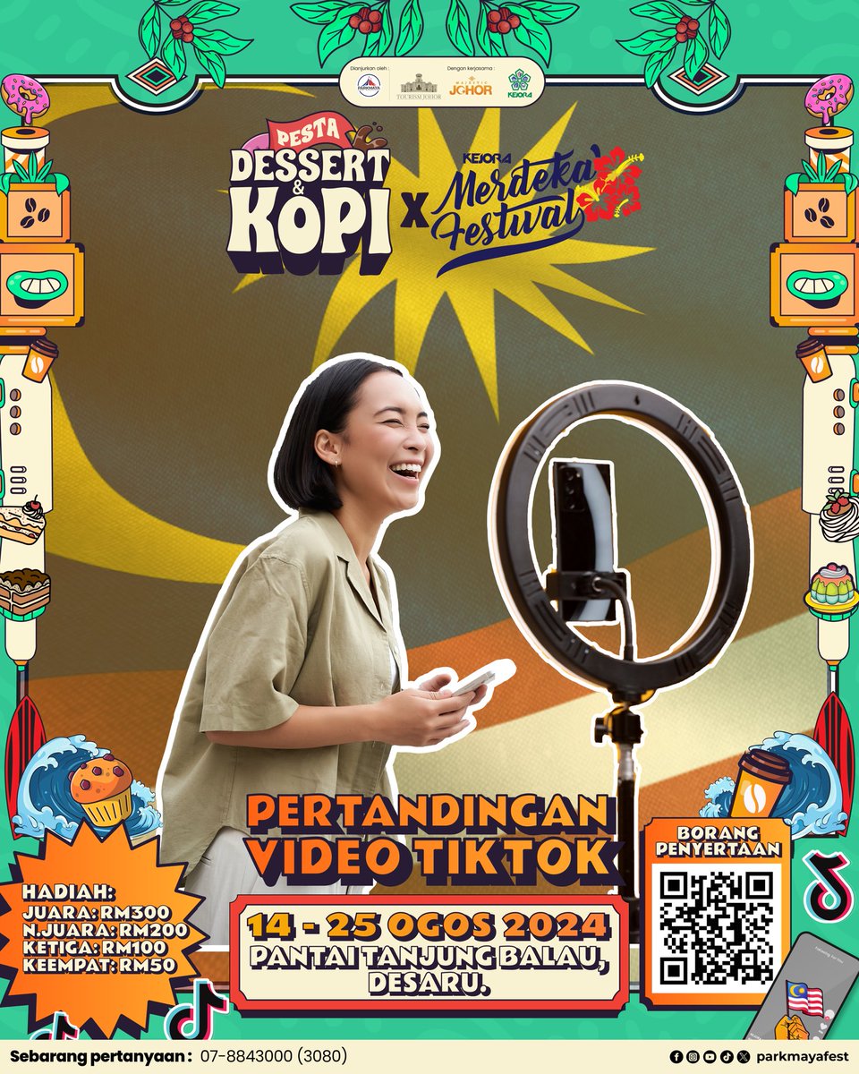 parkmaya_fest's tweet photo. Siapa minat content creating? Cuba mention kawan kawan korang yang pandai buat content 😍😍 https://t.co/DKHodVl8om