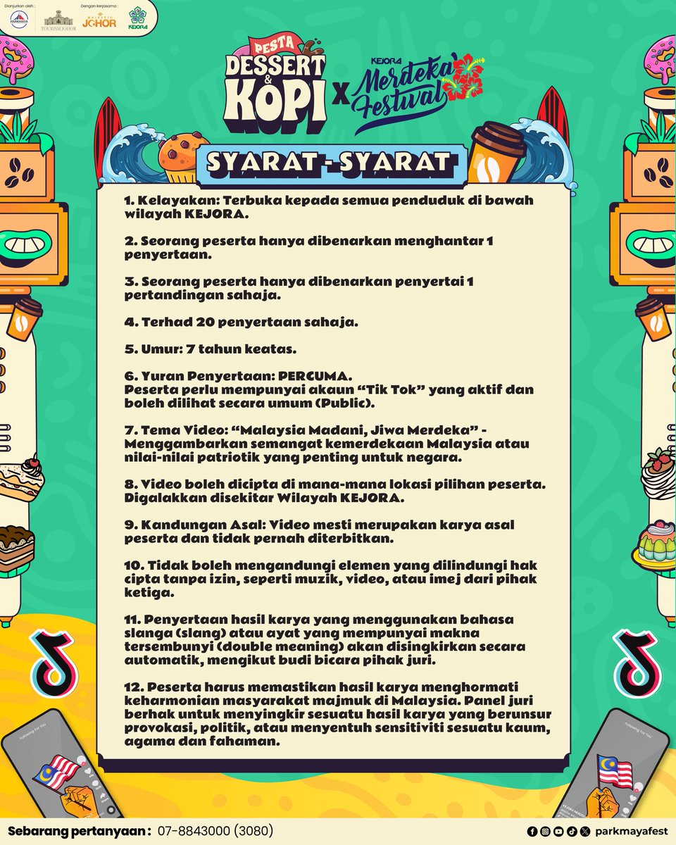 parkmaya_fest's tweet photo. Siapa minat content creating? Cuba mention kawan kawan korang yang pandai buat content 😍😍 https://t.co/DKHodVl8om