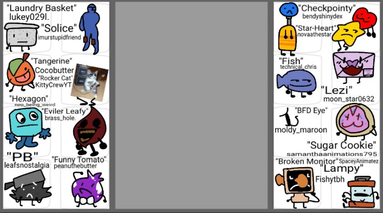 DapperDudeLol's tweet image. #objectkerfuffle here are all the RCs I drew for this episode, more in replies!
