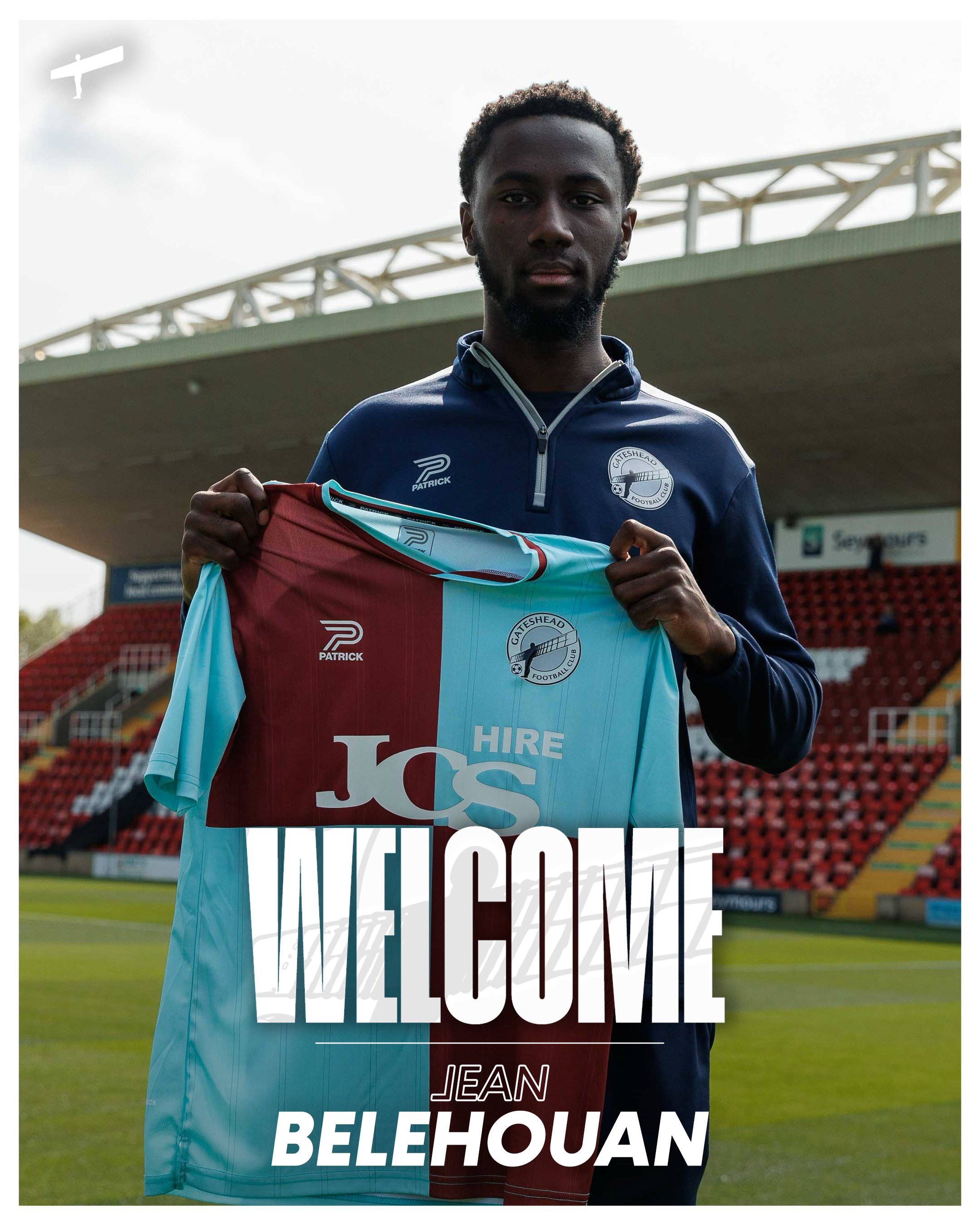 Gateshead FC on X An away day surprise Welcome to Gateshead Jean The defender joins on a one year deal with an optional extension available at the club s discretion. WorClub