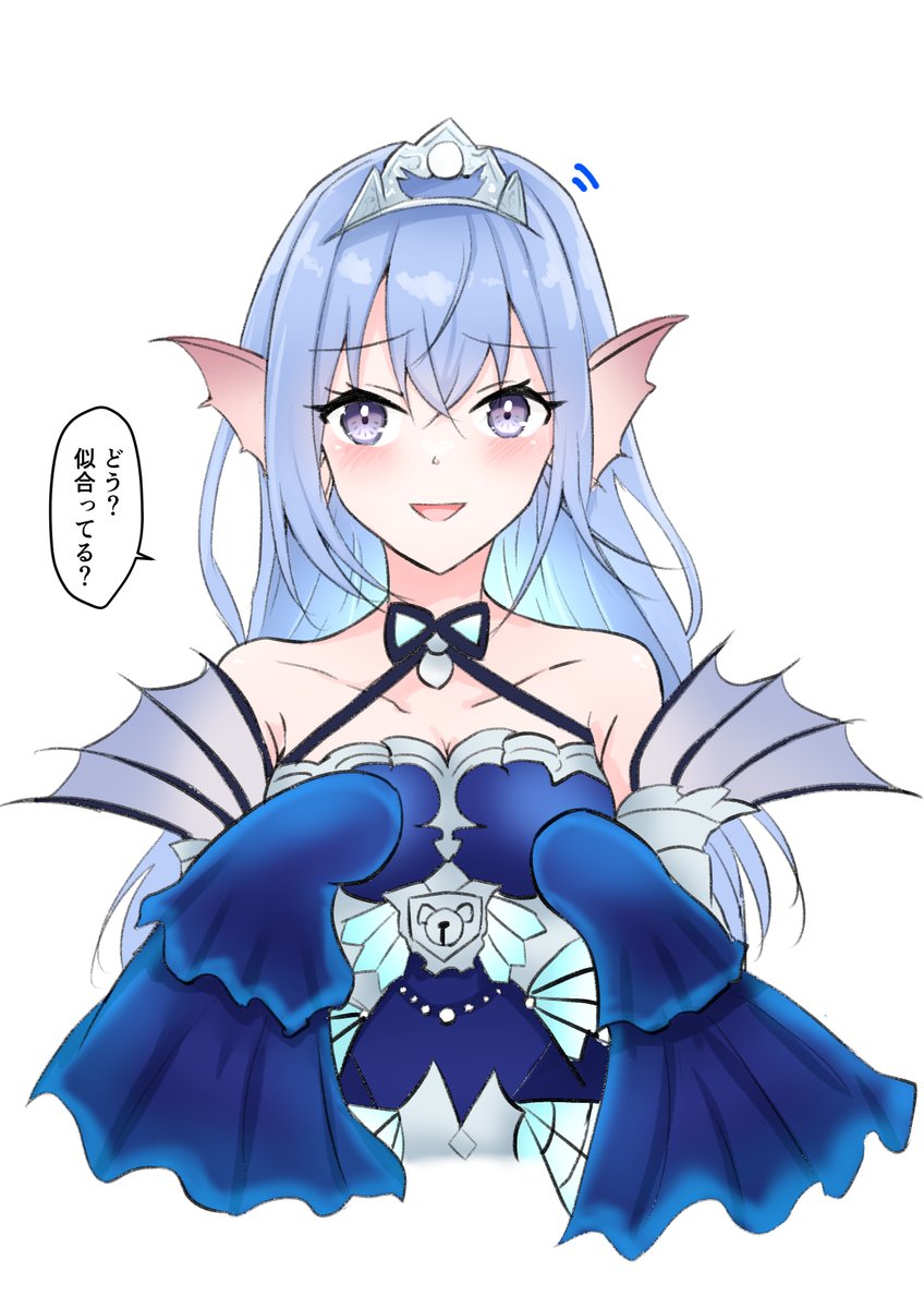 友人が鈴木羽那＝ティアラメンツ・キトカロス説を提唱していたので描き