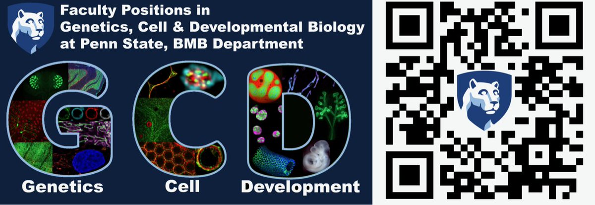 Hey cytoskeletal folks, the BMB department at Penn State has an open faculty search on.  Come do excellent interdisciplinary science in beautiful Happy Valley with us!