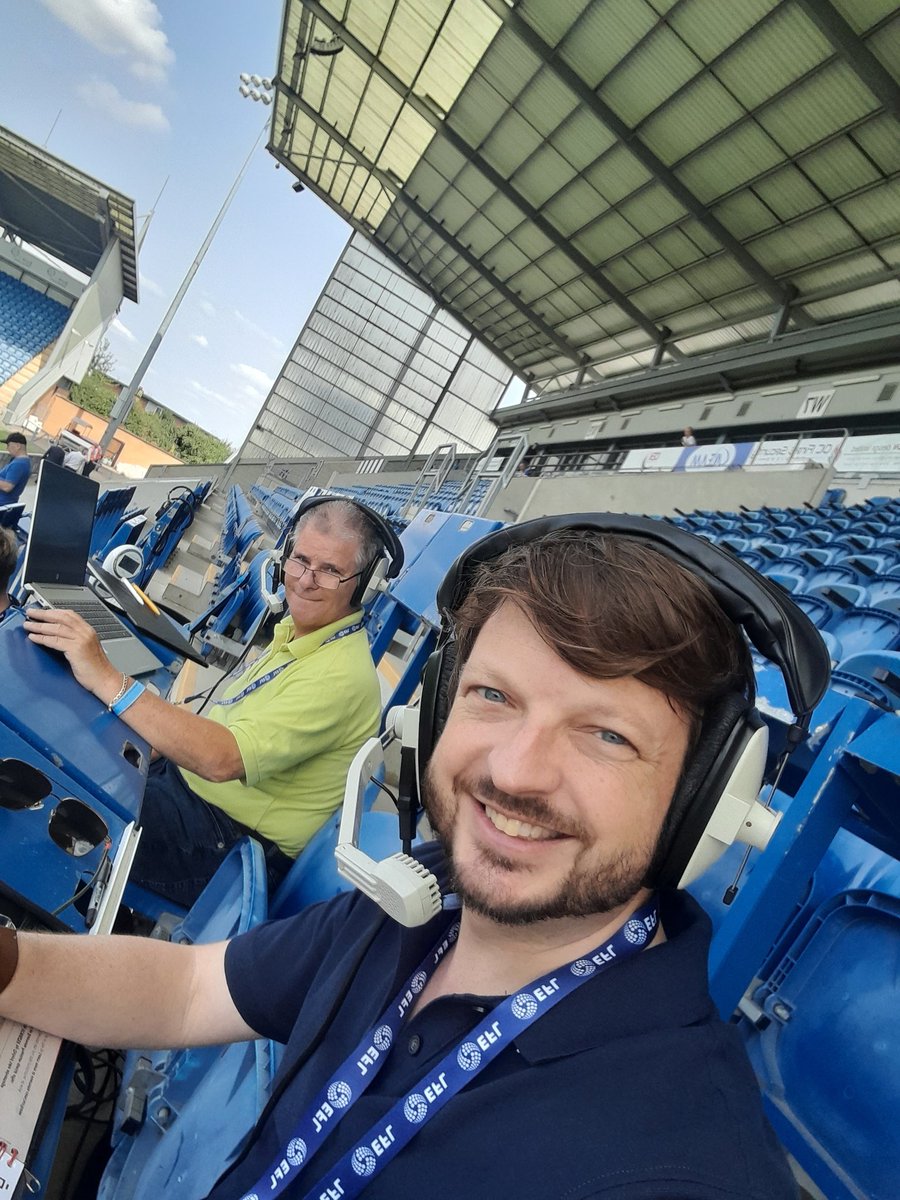 In place ready to go. On air from 2pm.
