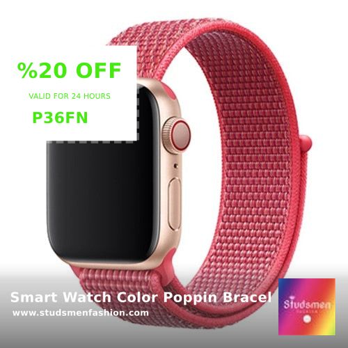 StudsmenFashion's tweet image. Get ready to elevate your wrist game with our Smart Watch Color Poppin Bracelet! 🎨✨
- Gender: Inclusive
- Sizes: 38mm/40mm/42mm/44mm
- Material: Woven Nylon
- Clasp: Loop Band

Starting at just $49.99! Don&apos;t miss out 👉 shortlink.store/3ldroy9hekjo 

#Watches #SmartWatchStyle