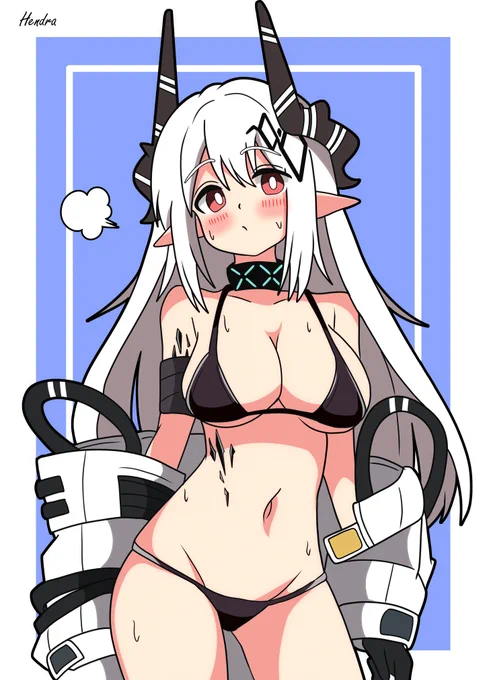#アークナイツ #明日方舟 デカデカ=マドロックだぞ!!!!!!!!! 