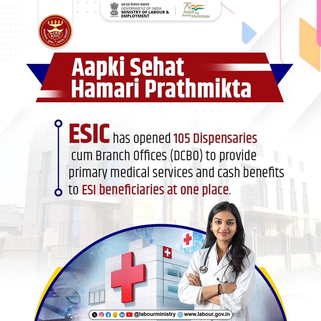 Ministry of Labour & Employment, GoI tweet media