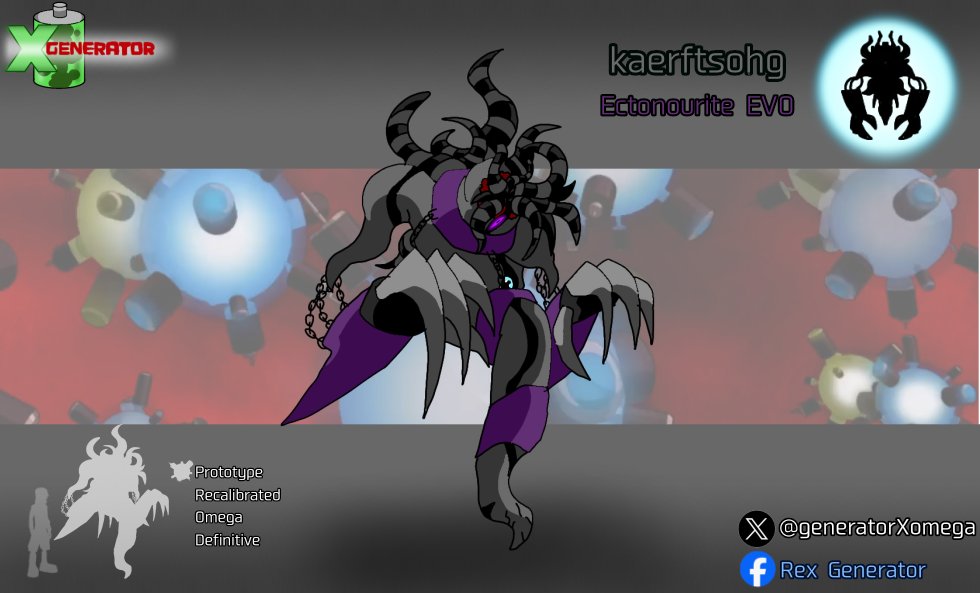 generatorXomega's tweet photo. Nanitrix Ghostfreak (Kaerftsohg)
#ben10 #generatorex #ben10AU #kevin11 #ben10art #ben10fanart #Nanitrix https://t.co/FXhFZ24nvx
