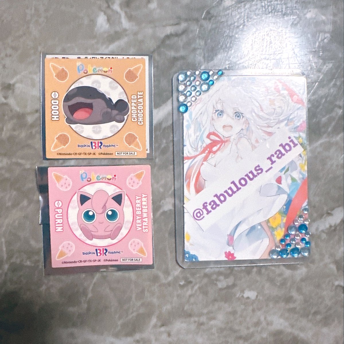 ポケモン　サーティーワン　交換

譲　ドオー、プリン
求　カヌチャン

郵送希望。検索からでもお気軽にお声掛けください。