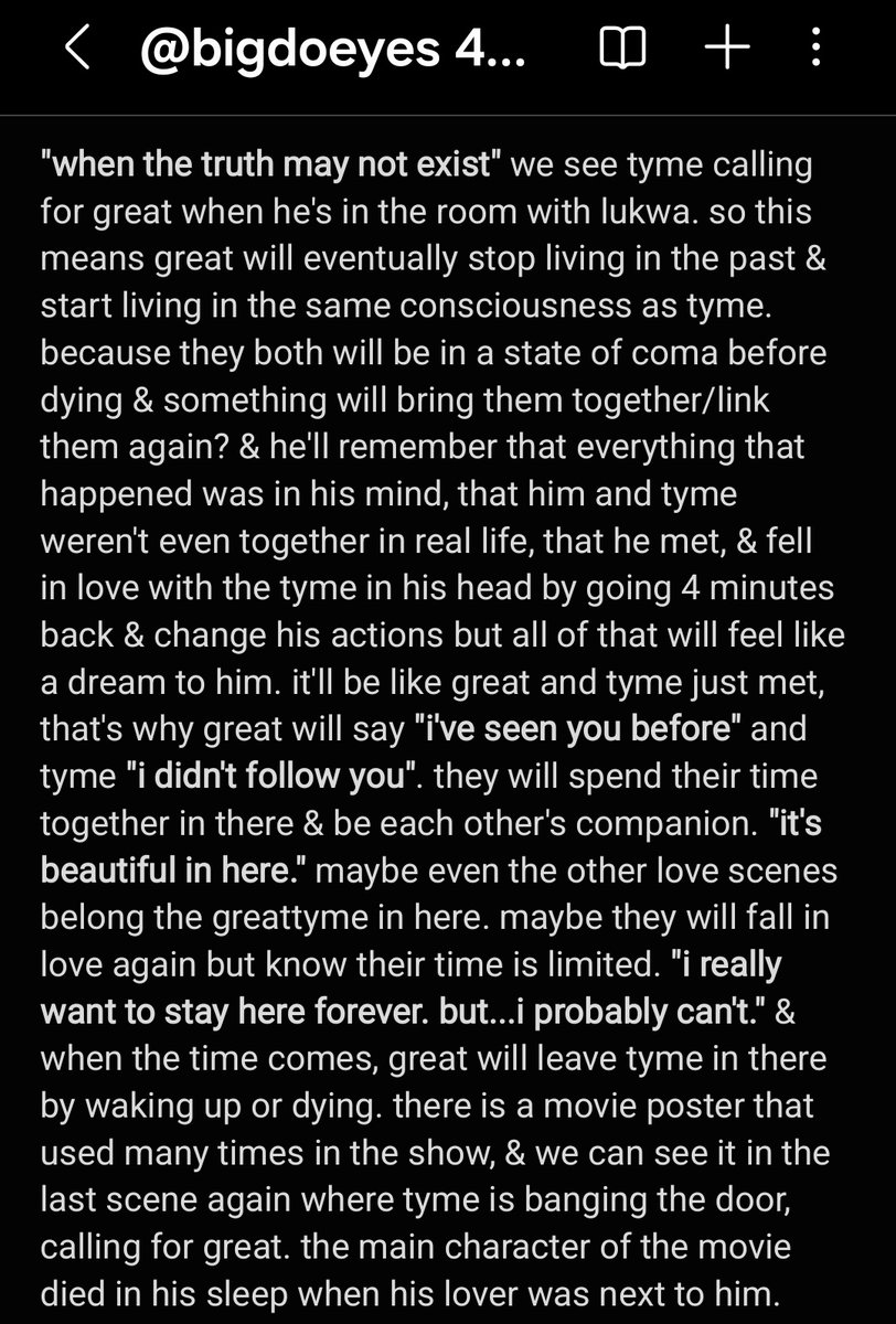 bigdoeyes's tweet photo. OKAY i have a theory kinda thing for greattyme &amp; it's not exactly a theory it's basically a guess so it's really simple please watch the trailer again i feel like we forgot that, then read it mutuals i don't wanna be alone in this 😭 #4minutes_ep4 #4minutes2024 @sammon_scene https://t.co/qa64aJzG5W