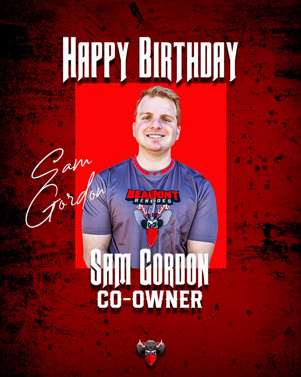 Happy Birthday to our Co-Owner Sam Gordon! 

Show him some birthday love! 🎂 #RevUp