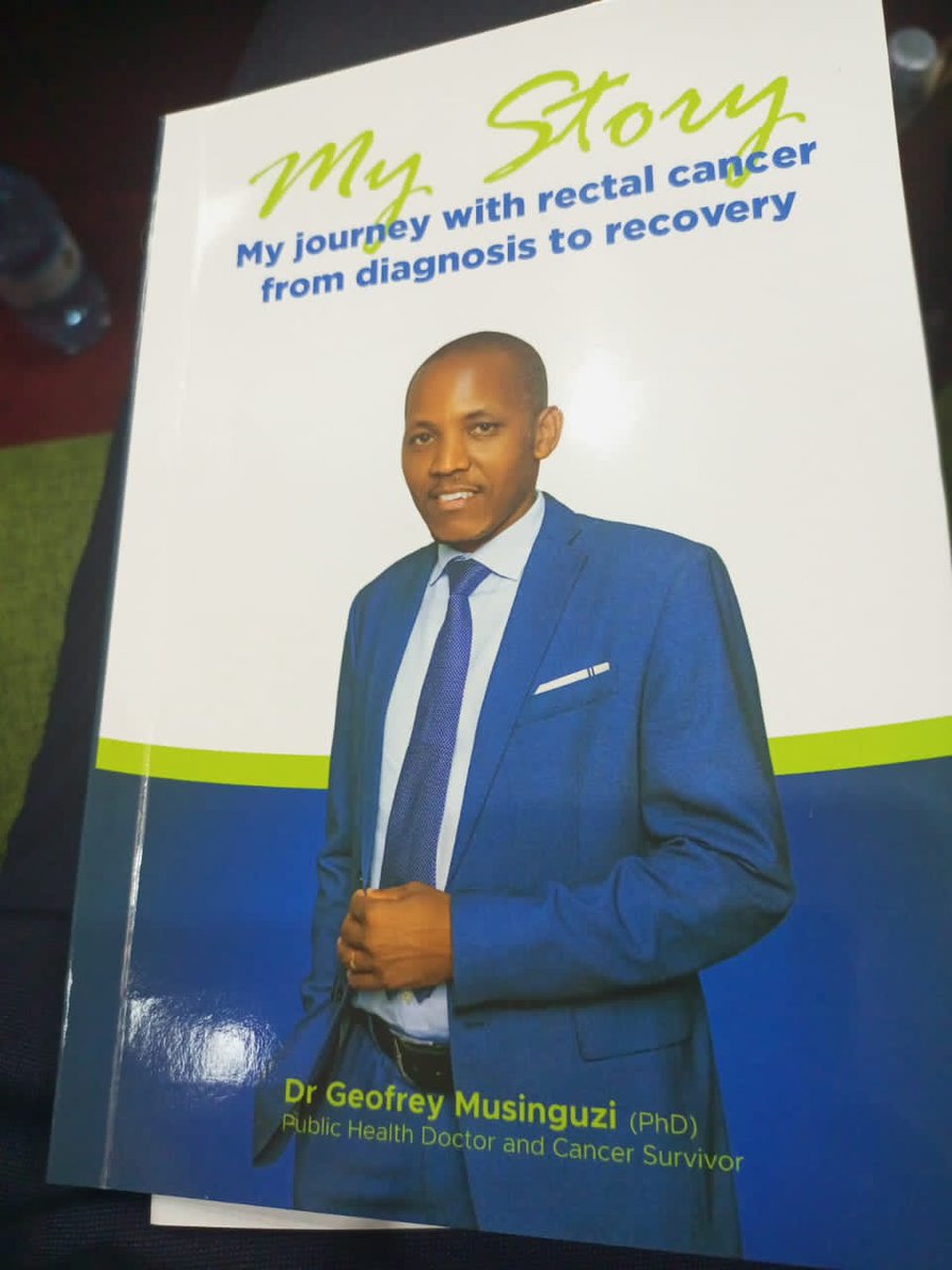 Another interesting book is in stock...read Dr. Geoffrey's story of how he beat Rectal cancer....grab yourself a copy at only 50,000ugx only..