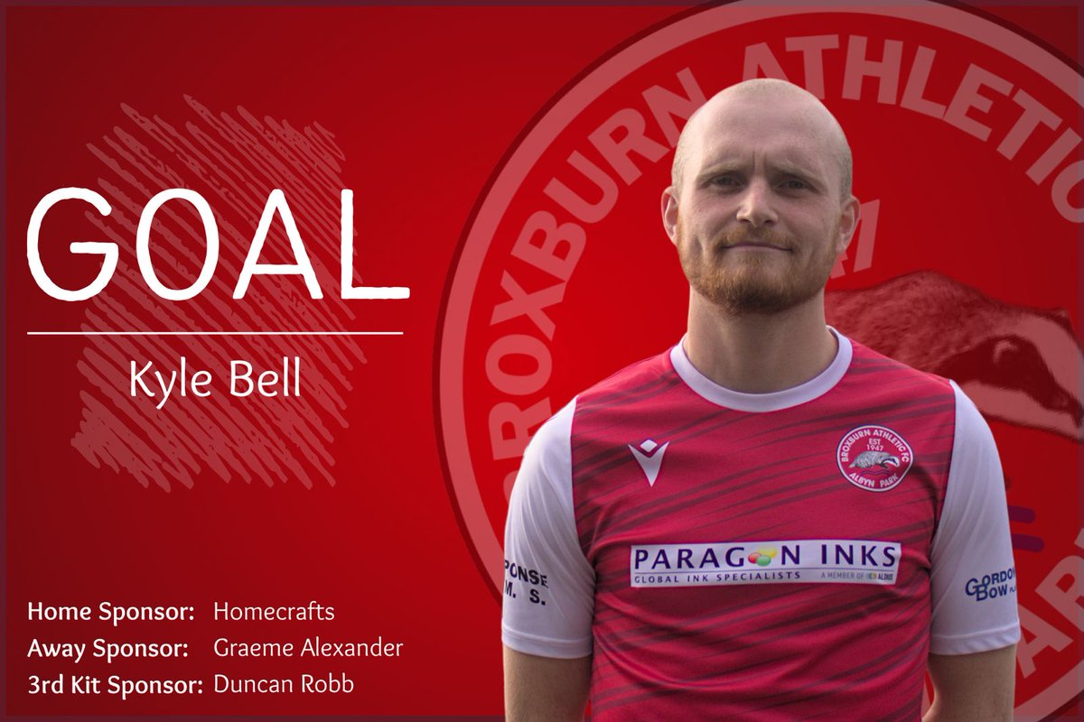 16’ - GOAL! Marky Munro rolls it to Kyle Bell on the edge of the box who slots it home for his first Brox goal of the season. 1-1!