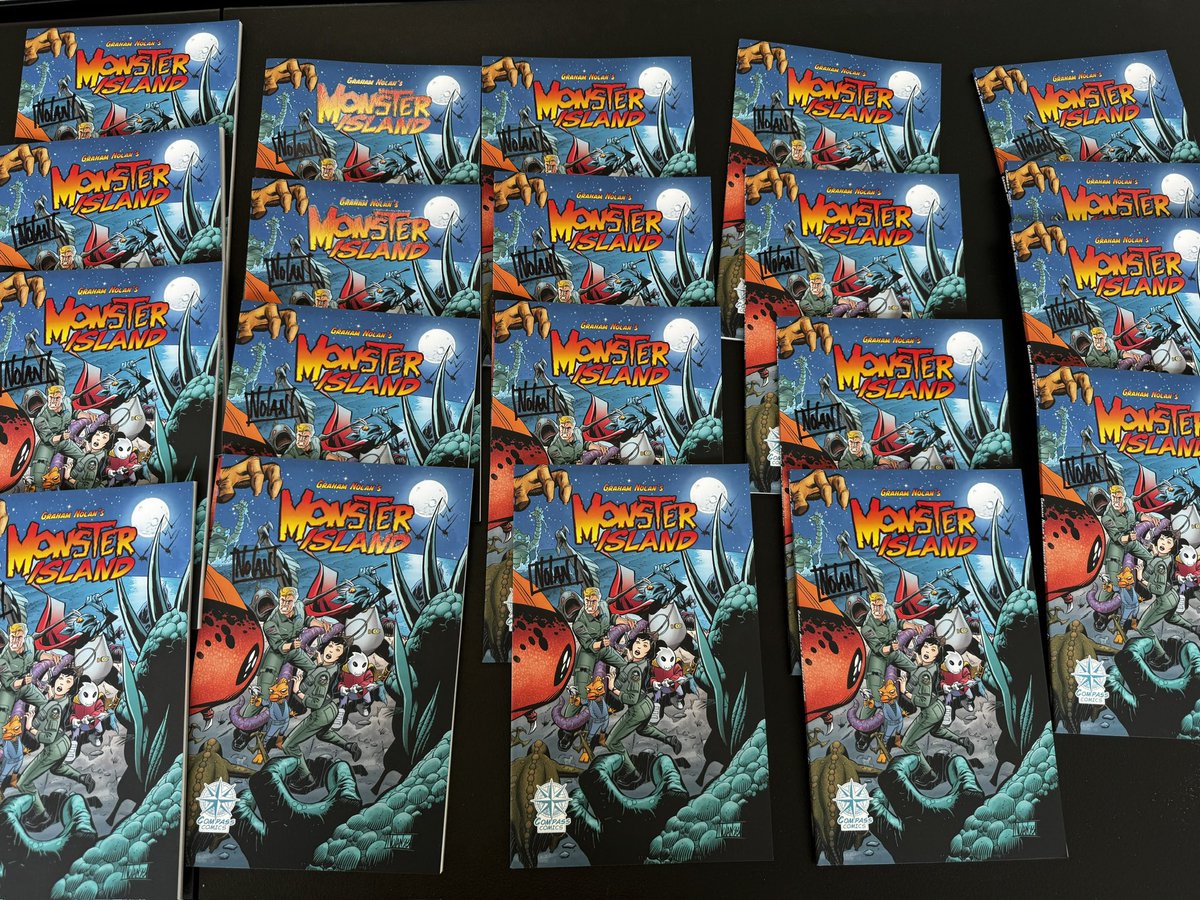 gnolan12's tweet photo. Books have begun shipping! #compasscomics https://t.co/yeBBii5Dzw
