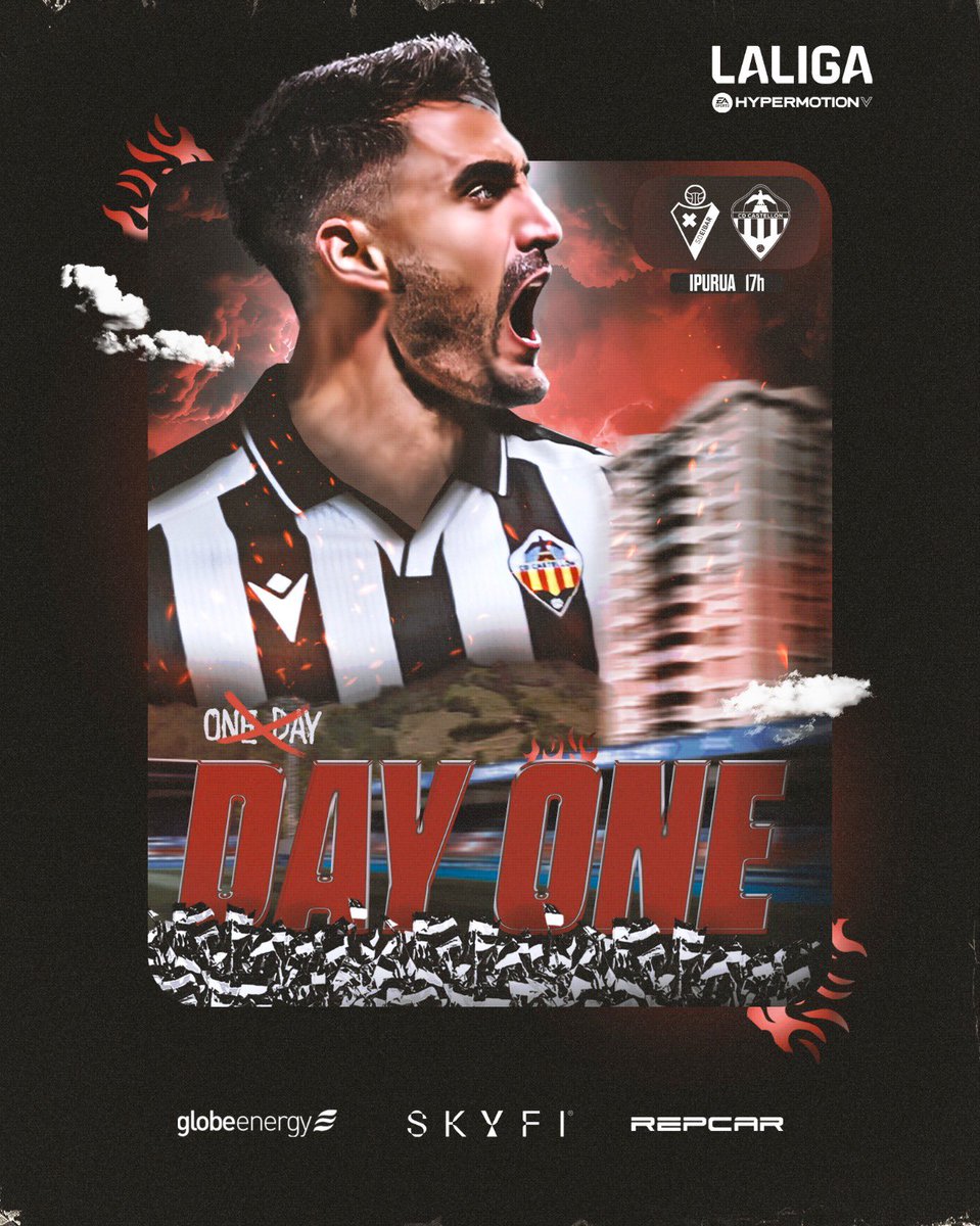 CDCastellon's tweet photo. ⚽ DÍA UNO ⚽

🤍🖤 BUSCAMOS LA PRIMERA VICTORIA DE LA TEMPORADA 🤍🖤

🆚 @SDEibar 
🏟 Ipurua
🗓 17 de agosto
⌚17:00 h

#EibarCastellón 
#PPO👂 https://t.co/uDcPtr8idi