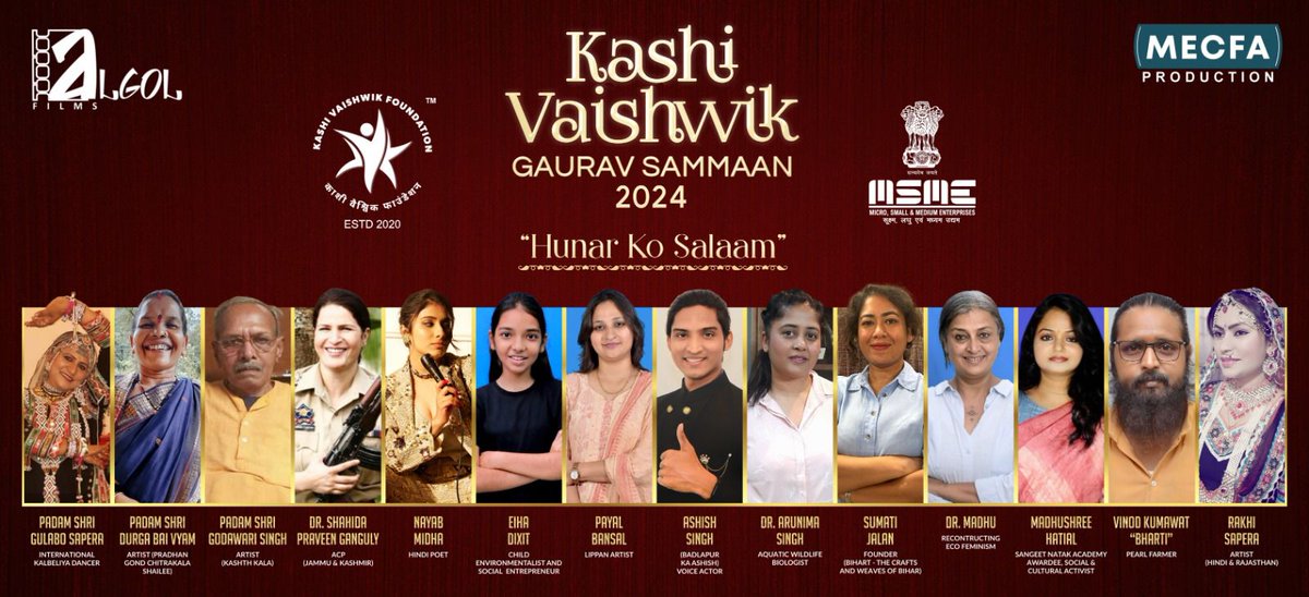 Feeling blessed and excited to meet such incredible people at the Kashi samman. I am deeply grateful to my mentor <a href="/Rivertiger85/">Shailendra Singh PhD</a> and my team, <a href="/TSAINDIAPROG/">Turtle Survival Alliance INDIA</a> and the Forest Department. A special thanks to my father, whose unwavering support and faith in me have been invaluable.