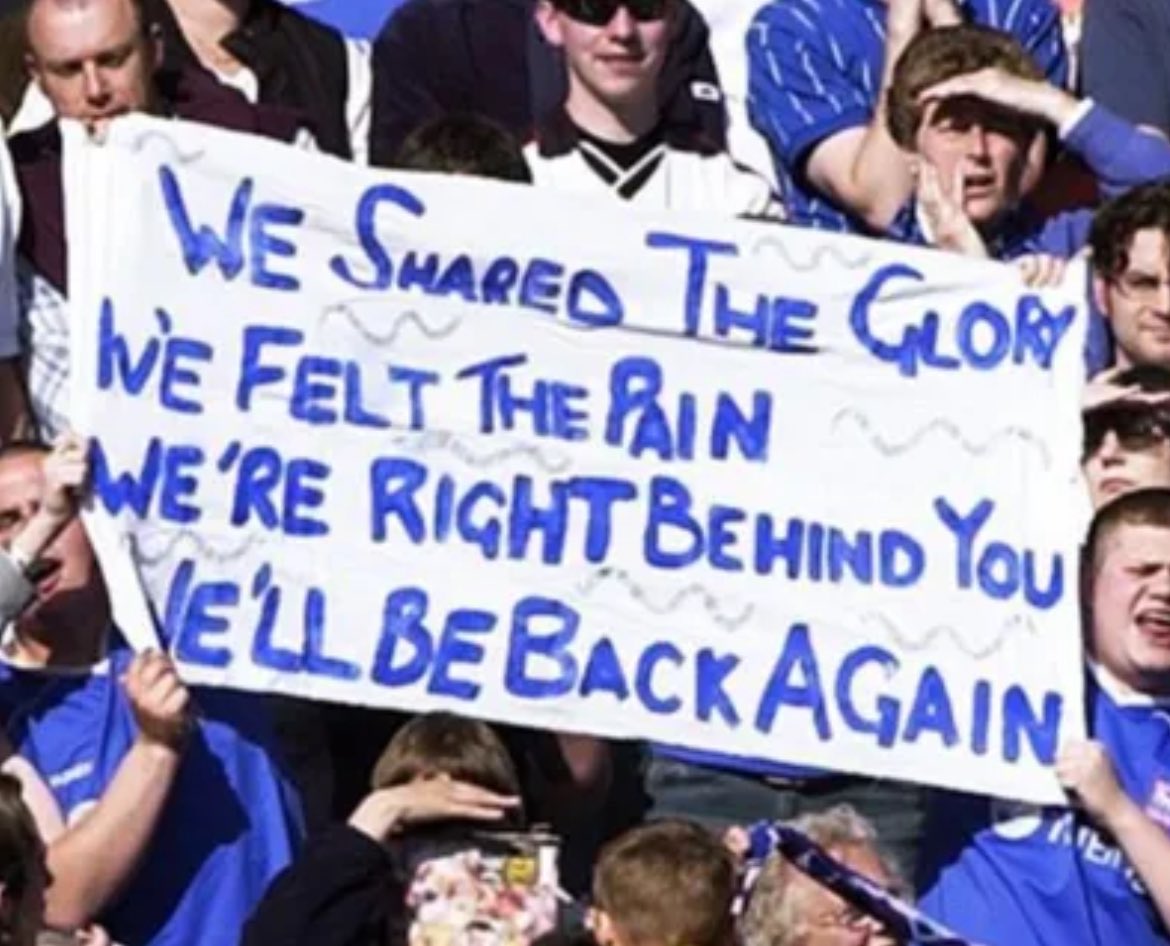 22 years ago…. Today we are back…. Up the town #itfc