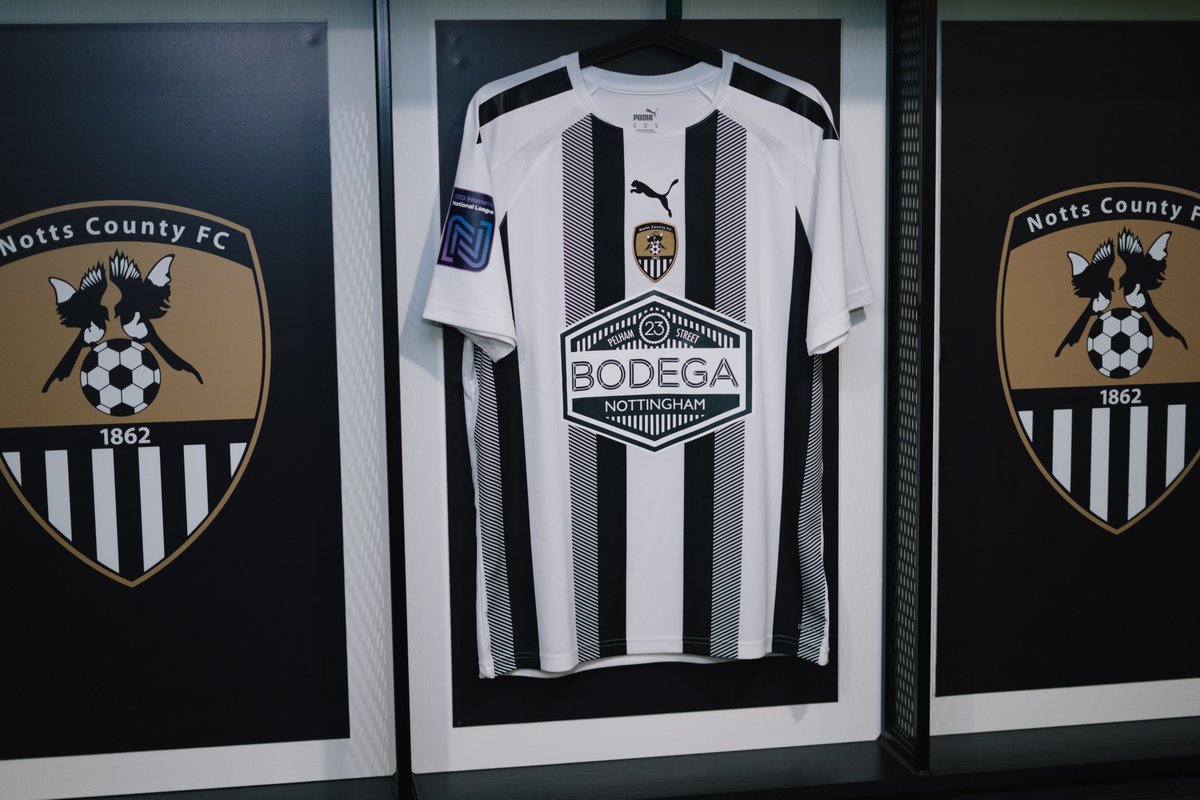NCFC_Women's tweet photo. New Season - New Kit

@bodeganotts 🖤🤍

Your home & away partner for the 24/25 Season

Home & Away......Always Notts

#COYP #aspire #achieve #inspire #notts #ncfc #nottscounty