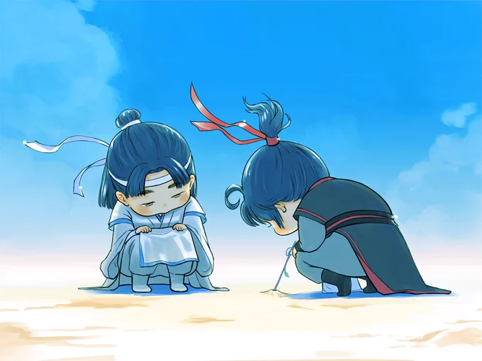蟻を探す忘羨#魔道祖師 #MDZS 