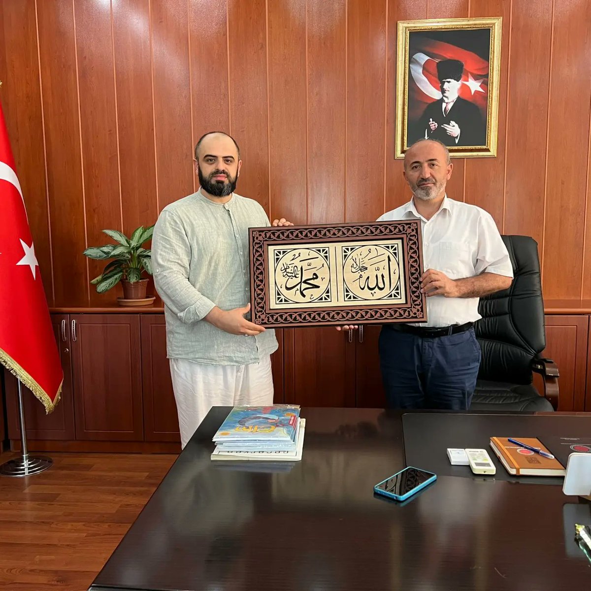 agdbevler's tweet photo. Bahçelievler İlçe Müftüsü Sayın Mustafa KAYIŞ beyfendiye ziyaretimiz... https://t.co/eCY9wxDH3P