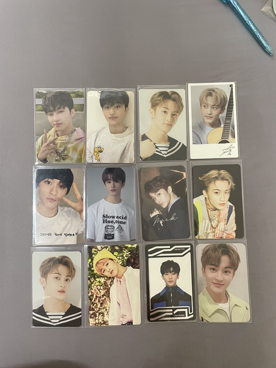Mark_Lee_TY's tweet photo. สนใจใบไหนทักมาได้นะคะ มีมากกว่าในรูป #ตลาดนัดnct https://t.co/xab7qeAdcx