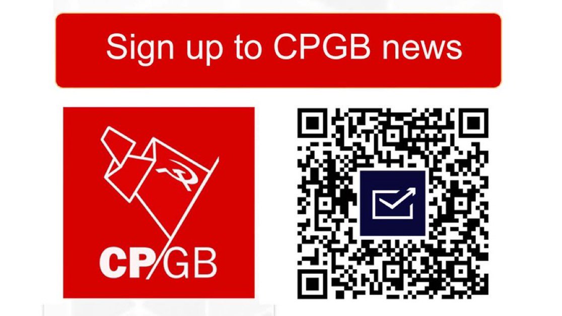 TheCPGB's tweet image. Get all the latest news and updates from the Communist Party of Great Britain direct to your inbox 📥
Sign up here: stats.sender.net/forms/axZE9d/v…