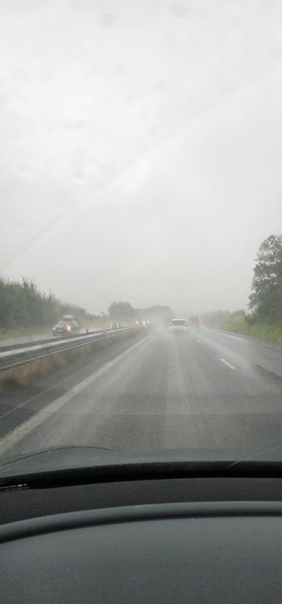 Homeward bound😥 and it's very, very wet out there.
On route to Le Mans supercharger, then Rouen before we head to the Le shuttle for our crossing at 7.15pm.
Weather looks a bit better as we get up to Rouen.
Sad to be heading home. It's been a great 2 weeks in Vendee, France 🇫🇷