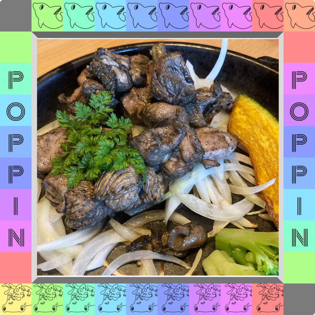 kazuki_BCG's tweet photo. 🐓🍰🍕
#Poppin
@poppinLand #Poppinland https://t.co/8oCwveIDCj
