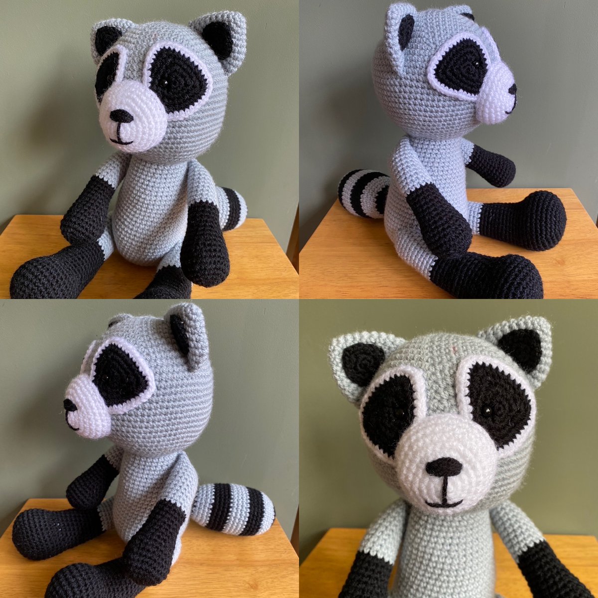 Watch out, there’s a raccoon about!  This chap is a real character.  😊

bitzas.etsy.com/listing/154004…

#giftidea #firsttmaster #craftbizparty #MHHSBD