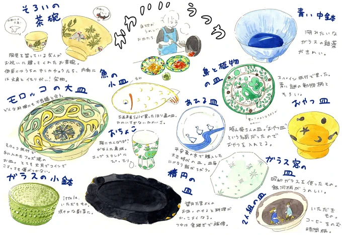 自炊がはかどるかわいいうつわたち 