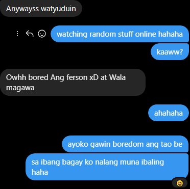 JaeLiKang's tweet photo. Impulsive chatting nanaman ang Eli HAHAHAHA https://t.co/0sXoXfkGnI