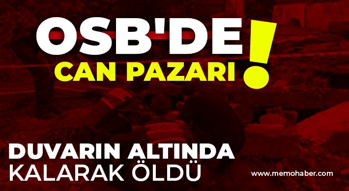 memo_haber's tweet photo. Duvarın altında kalarak öldü  
https://t.co/TJ50uLqv88 
#OSB #Gaziantep #Duver #memohaber https://t.co/bRewJZpsle