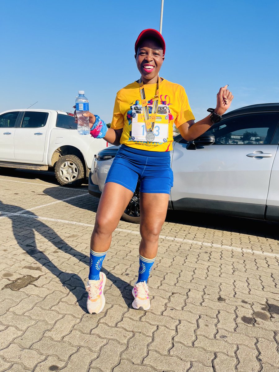 mawelly05's tweet photo. #10km #Race #Runathon #Running #SocialRunner #FindYourFast #TheRunner #TheQueen #IPaintedMyRun #FetchYourBody2024 https://t.co/cqfudLIl6B