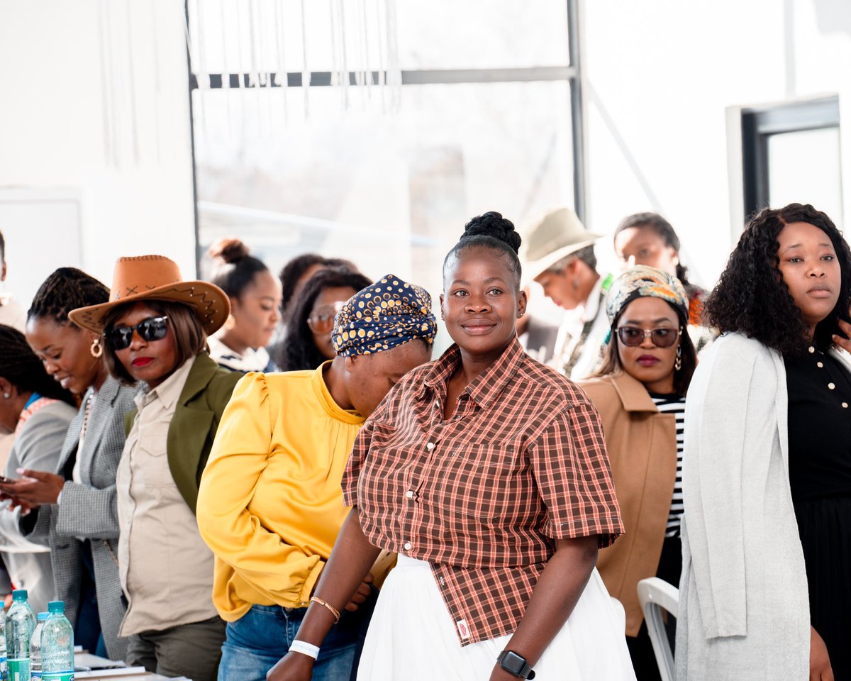 kamobombe's tweet photo. #FarmingInHeels 👠👩🏾‍🌾 | We’re LIVE at the Women in Agriculture Seminar at @matambandou Conference Centre in the North West province!

Stay tuned for updates and highlights. 
#FarmingInHeels #womeninagriculture #womensmonth #nestleneedsyouth 
@Nestle @StandardBankZA @agri_seta https://t.co/0TBKcVwGvK