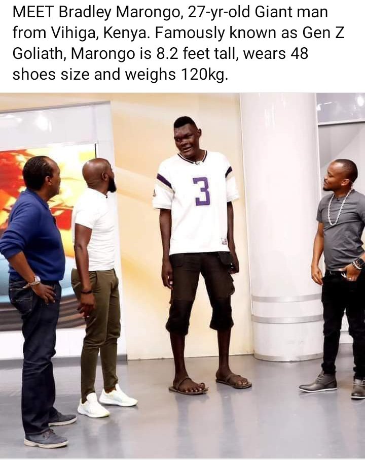 Pmaiyo1's tweet photo. The tallest man in Kenya https://t.co/UDgG1GkU7k