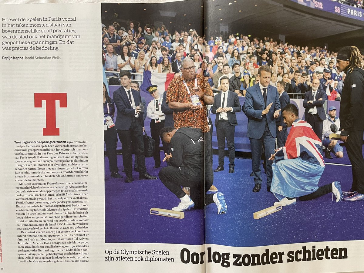 De andere kijk op de Olympische Spelen van Parijs. Van <a href="/pepijnkeppel/">Pepijn Keppel</a> in  <a href="/DeGroene/">De Groene Amsterdammer</a>. Boeiende longread. ‘Sport bewees zich opnieuw als de ultieme verheviging van onze samenleving. We zagen de excessen, het leed, de roep om bestaansrecht, de geopolitieke spanning op de tribunes.’