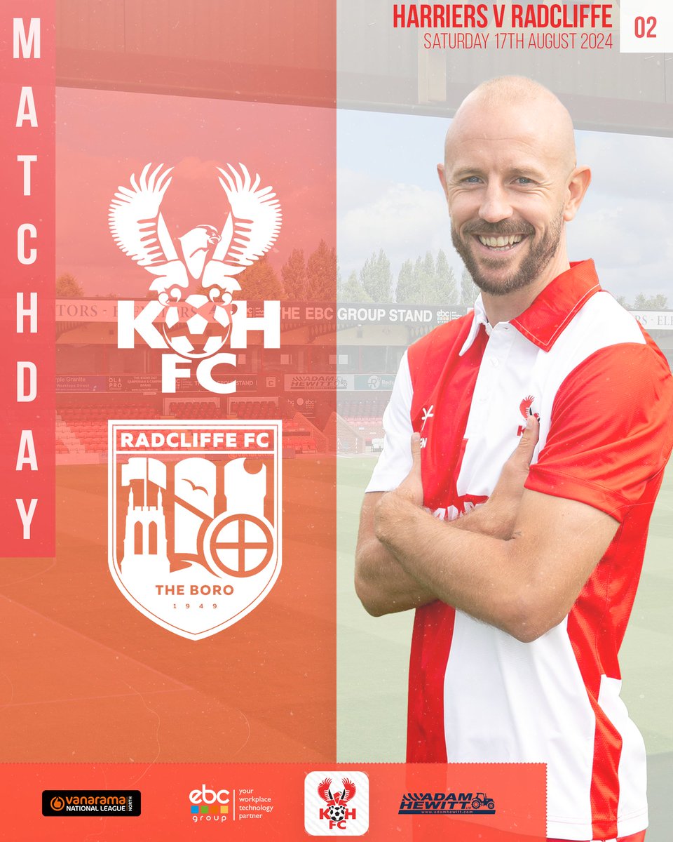 khfcofficial's tweet photo. It's matchday at Aggborough, and we can't wait to see you all!🤩

Tickets ➡️ https://t.co/KxoThTEJUl

#Harriers 🦅 https://t.co/cOsavRoEPT