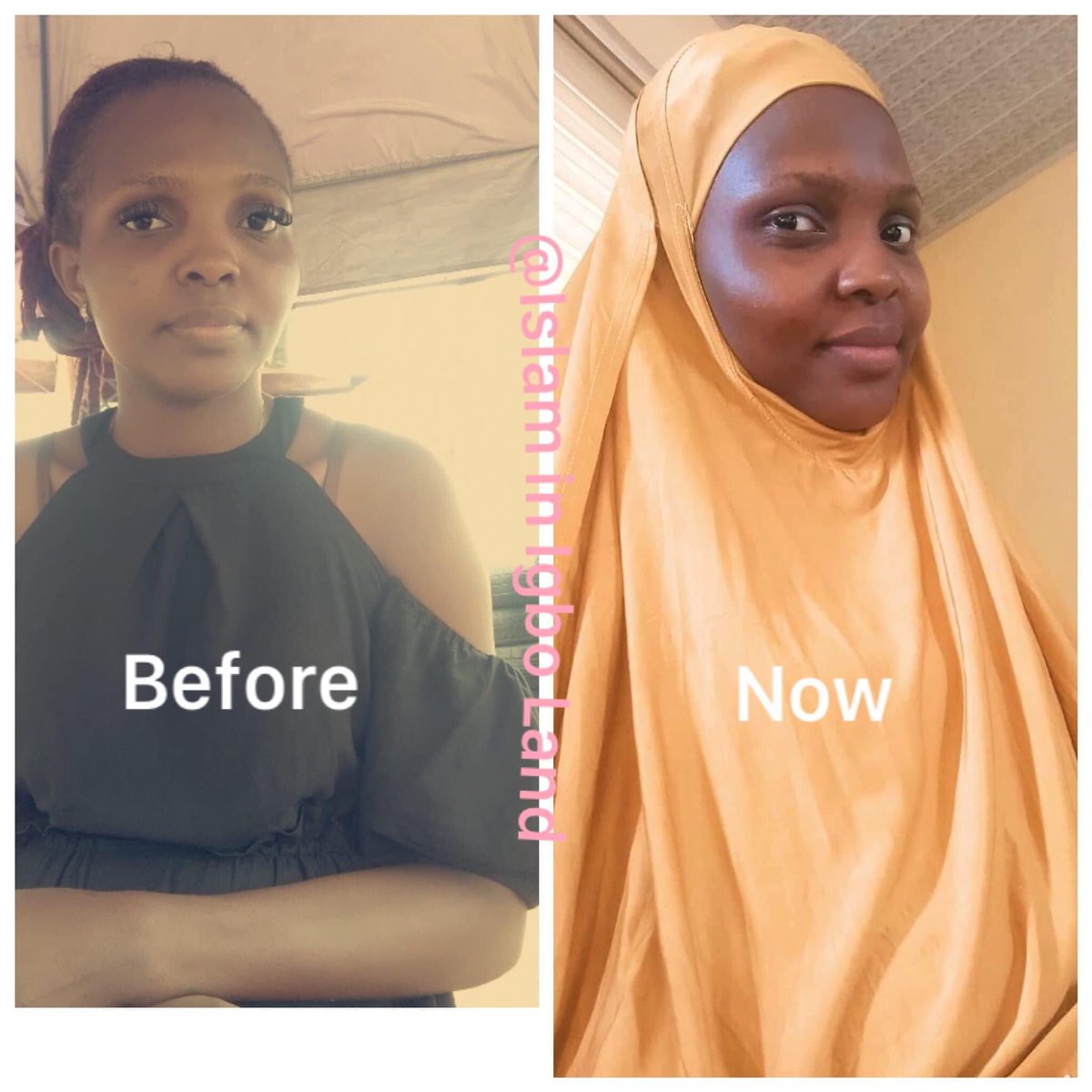 Praise be to Allah!!

Chidiebere found the light of Islam yesterday. Dear sister, may Allah bless you with the courage and conviction to remain firm in your faith.

📷 Islam in Igboland