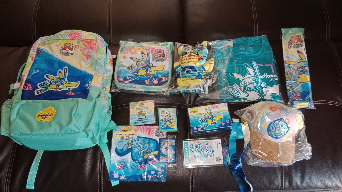 Quiero vender el Kit de Competidor de Honolulu 2024. Interesados manden MD